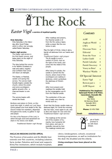 The Rock, April 2009